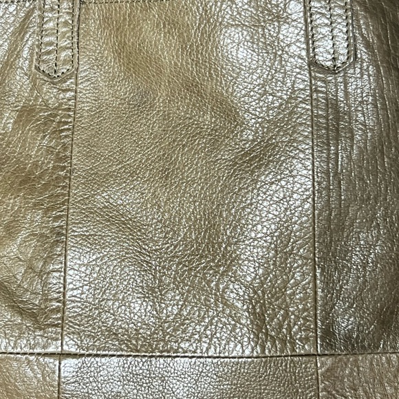 Day & Mood Green Heather Leather tote Bag Great Condition - Picture 4 of 13